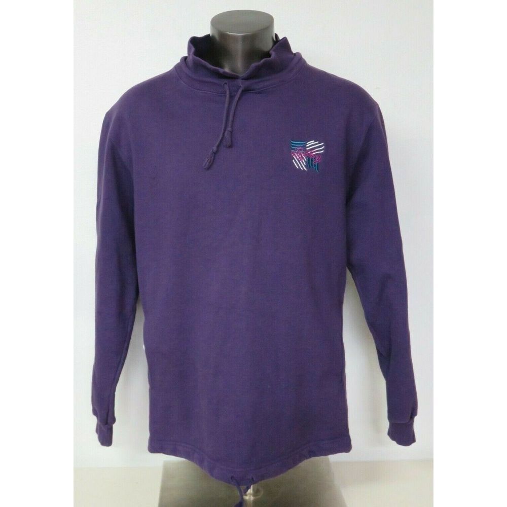 Vintage CHAMPION Park City Purple Sweatshirt Size XXL 2XL Cotton‎ Blend USA Made